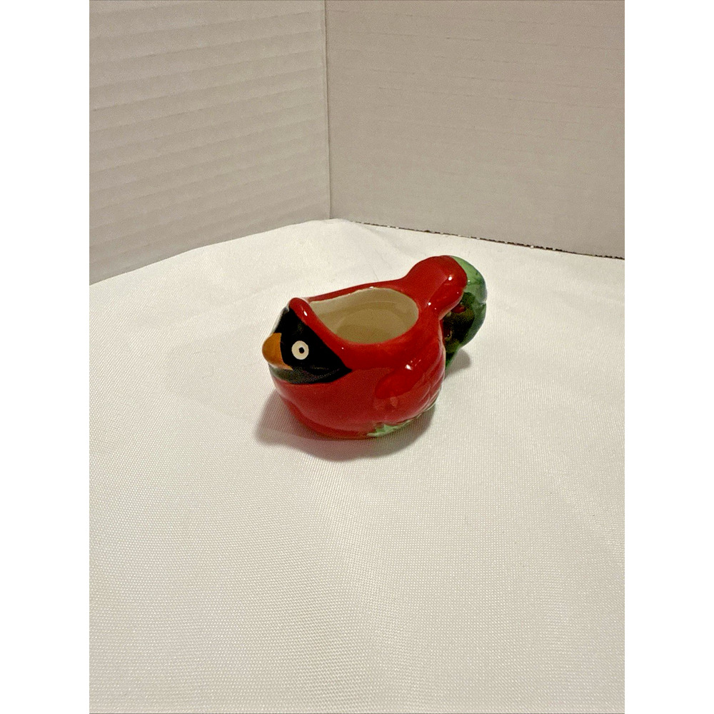 Cute Cardinal Red Bird Ceramic Christmas Mini Mug - Ornament by Michaels
